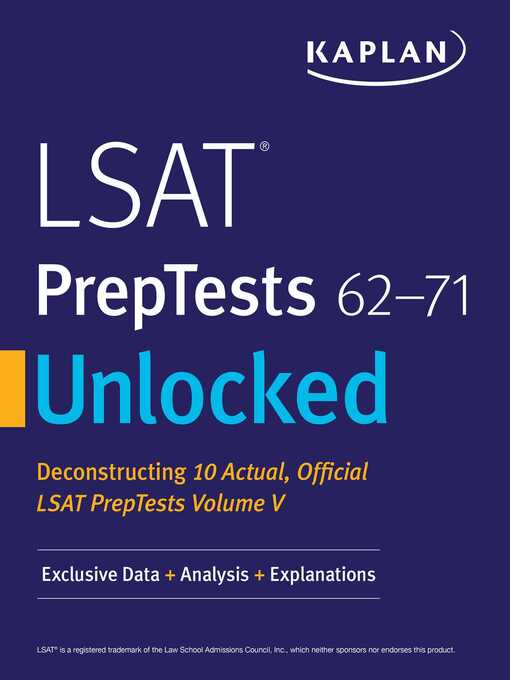 Title details for Kaplan Companion to LSAT PrepTests 62-71 by Kaplan Test Prep - Available